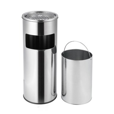 BASURERO CENICERO ACERO INOXIDABLE 18L - 3