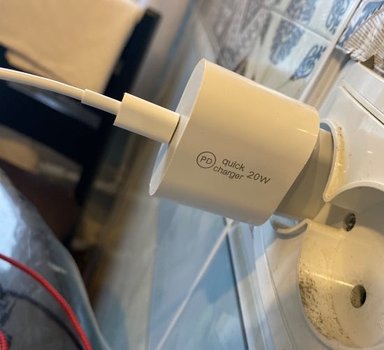 Cargador Pared Celular Tipo C 20W Carga Rapida para Iphone Android sin cable - 5