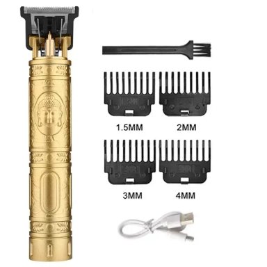 Maquina para cortar Barba Vintage profesional precisa profesional Original recargable T9 - 3