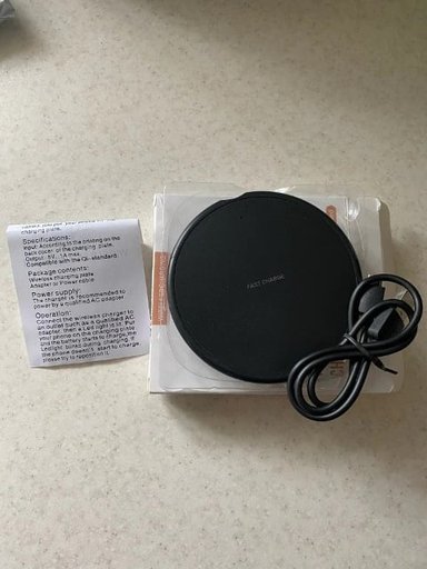CARGADOR DE CELULAR INALÁMBRICO CARGA RÁPIDA 3A 30W SMARTPHONE ANDROID PARA IPHONE PARED CASA - 2