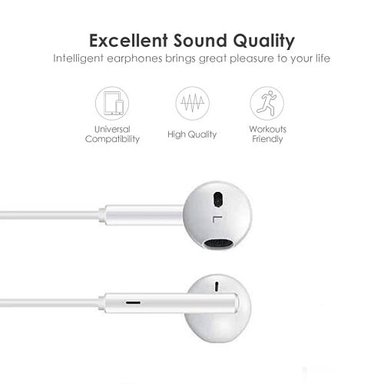 AUDÍFONOS CON CABLE Y MICROFONO ENTRADA TIPO C PARA IPHONE PARA SMARTPHONE CELULARES - 3