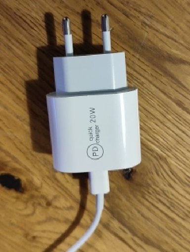 CARGADOR MÁS CABLE PARA IPHONE 20 W PACK CABLE LIGHTINING A TIPO C + CAJA CARGA TIPO C - 5