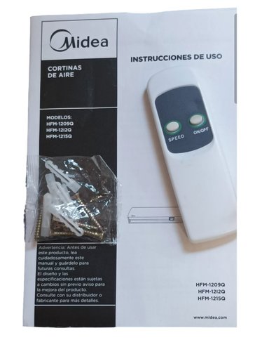 CORTINA DE AIRE 120CM MIDEA - 2