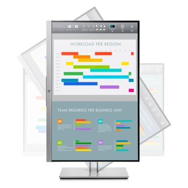 MONITOR HP ELITEDISPLAY E243I WUXGA 24' 1920X1200 60HZ - 4