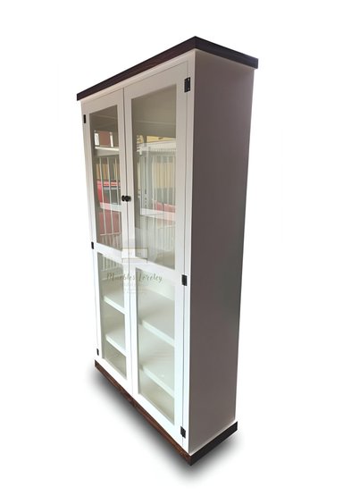 BIBLIOTECA MUEBLES LORELEY MADERA PINO BLANCO HEIMLICHT - 2