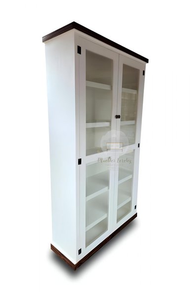BIBLIOTECA MUEBLES LORELEY MADERA PINO BLANCO HEIMLICHT - 3