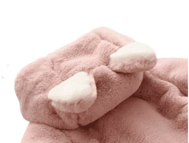 POLERÓN NIÑA PELUDITO CON COLITA Y OREJITAS Y BEBÉS - 2