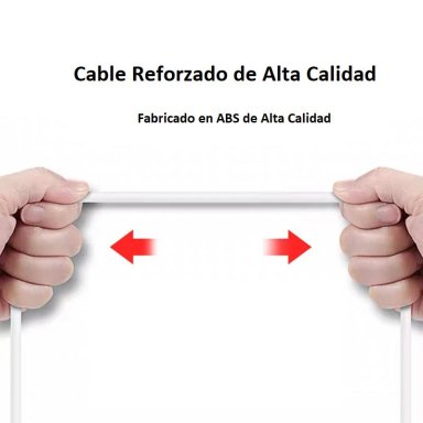 CARGADOR PARA IPHONE MOTOMO 12W LIGHNING 1M CERTIFICADO SEC - 8