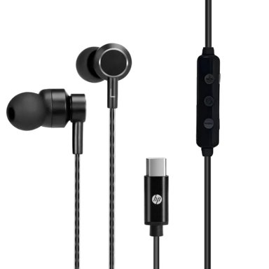 AUDÍFONOS HP MANOS LIBRES DHH-1127 PRO NEGRO CONECTOR USB TIPO C - 2