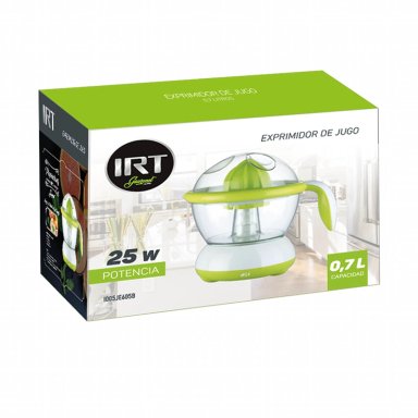EXPRIMIDOR IRT JE-605B DE JUGO ELÉCTRICO 700 ML VERDE 220V - 3