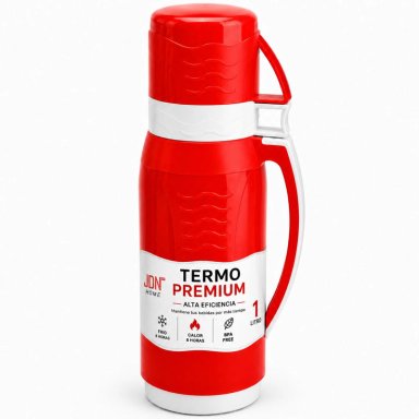 TERMO JDN 1 LT PARA AGUA FRIA Y CALIENTE / CONSERVA 8 HORAS - 2