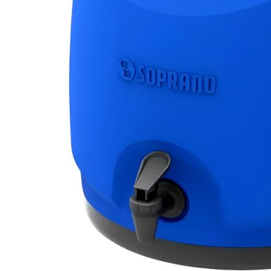 MAXI TERMO 12 LITROS SOPRANO AZUL PARA AGUA FRIA Y CALIENTE - 5