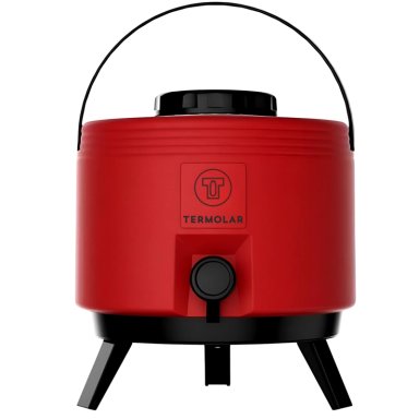 MAXI TERMO 6 LITROS TERMOLAR ROJO PARA AGUA CALIENTE Y FRIA - 2
