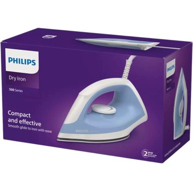 PLANCHA PHILIPS ROPA DRY IRON DST0520 SERIE 500 1200W - 9