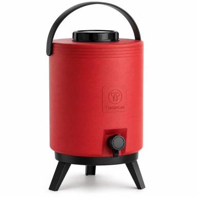 MAXI TERMO DE 15 LITROS TERMOLAR DE ALTA EFICIENCIA - ROJO - 1