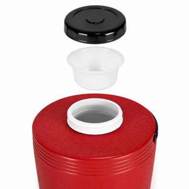 MAXI TERMO DE 15 LITROS TERMOLAR DE ALTA EFICIENCIA - ROJO - 5