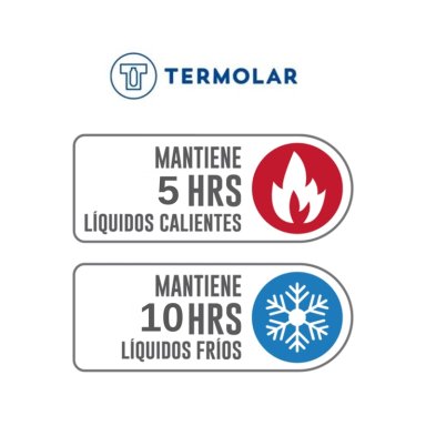 MAXI TERMO DE 15 LITROS TERMOLAR DE ALTA EFICIENCIA - ROJO - 6