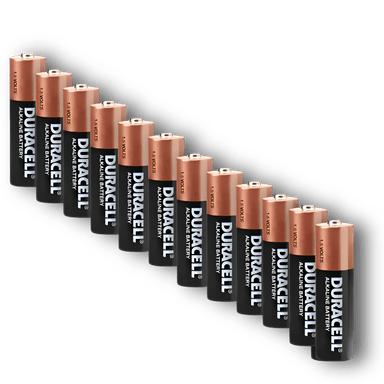 PACK 12 PILAS DURACELL AAA ALCALINA DE LARGA DURACION - 1