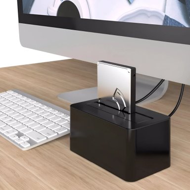 LECTOR DISCOS ULINK SATA USB 3.0 HIGH SPEED DOCK STATION DCK300 - 5