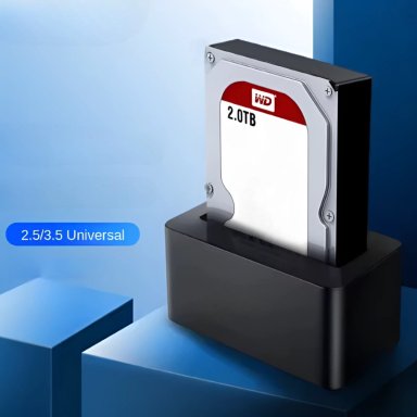LECTOR DISCOS ULINK SATA USB 3.0 HIGH SPEED DOCK STATION DCK300 - 9