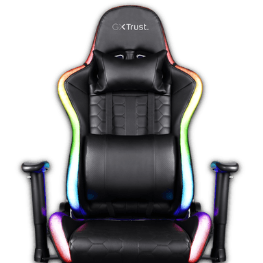 SILLA GAMER TRUST RIZZA FULL RGB COMFORT PLUS GXT 716 - 2