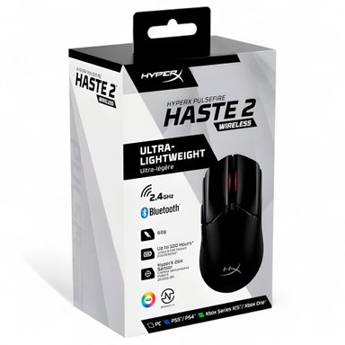 MOUSE HYPERX PULSEFIRE HASTE 2 ULTRA-LIGHTWEIGHT WIRELESS BT - 1