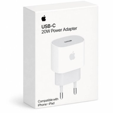 CARGADOR APPLE USB-C ORIGINAL 20 WATTS ORIGINAL - MUVV3CI - 1