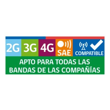 TELÉFONO MICROLAB 9312 32 MB 32 MB RAM 1.3 MP 1 " SENIOR 4G DE ADULTO MAYOR BOTON S.O.S MLAB BK - 8