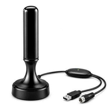 ANTENA TECNOLAB TL590 TV DIGITAL AMPLIFICADA 5MT 4K ULTRA HD FHD - 1