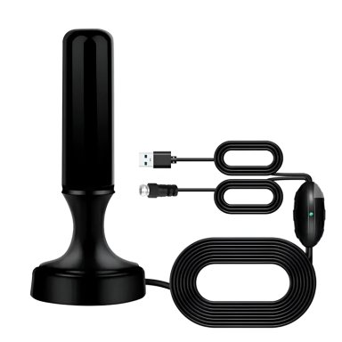 ANTENA TECNOLAB TL590 TV DIGITAL AMPLIFICADA 5MT 4K ULTRA HD FHD - 2