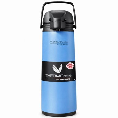 TERMO SIFON DE LIQUIDOS JADO 1.9L THERMOS 12H HOT & 24H COLD AZUL - 1