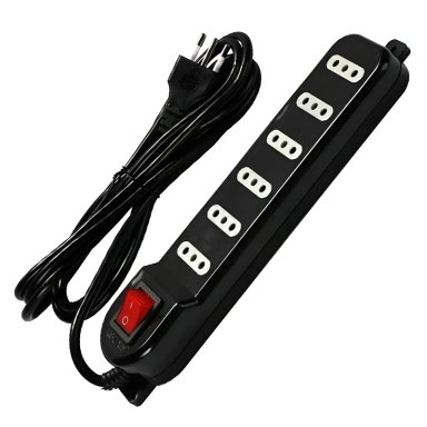 ALARGADOR DE 3MT CERTIFICADO 6 POS + SWITCH CORTA CORRIENTE - 10
