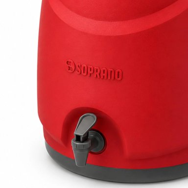 MAXI TERMO 9LT SOPRANO RED ALTA EFICIENCIA WATER COLD & HOT - 4