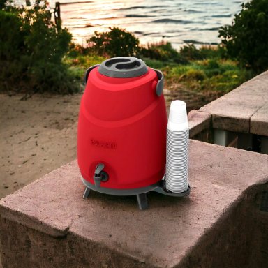 MAXI TERMO 9LT SOPRANO RED ALTA EFICIENCIA WATER COLD & HOT - 7