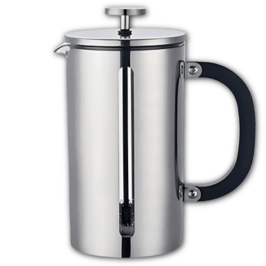 CAFETERA FRANCESA PREMIUM DE ACERO INOXIDABLE CUISCENT 1LT - 1