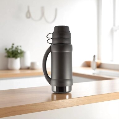 TERMO PARA LIQUIDOS 1.8 LITROS THERMOS 35-180-C8 BLACK - 4