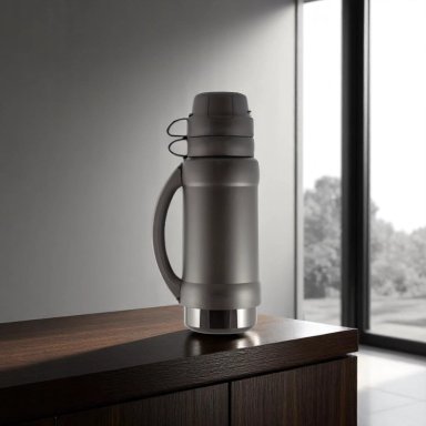 TERMO PARA LIQUIDOS 1.8 LITROS THERMOS 35-180-C8 BLACK - 5