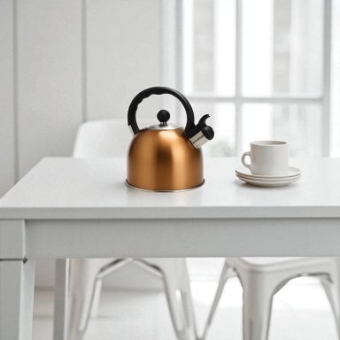 TETERA DE ACERO INOXIDABLE 2.5 LT CAPRI (FOR ALL KITCHENS) - 4