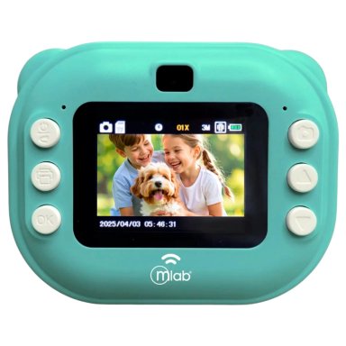 CAMARA INSTANTANEA KINDER KIDS MY LIL MLAB  8MPX  B & N - 1