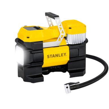 INFLADOR DE NEUMATICOS STANLEY 12V AUTOS-4X4-CAMIONES 145 PSI MAX - 1