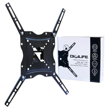 SOPORTE DE TV CON BRAZO ARTICULADO 26 A 55 / 35KG MAX / BK55 - 6