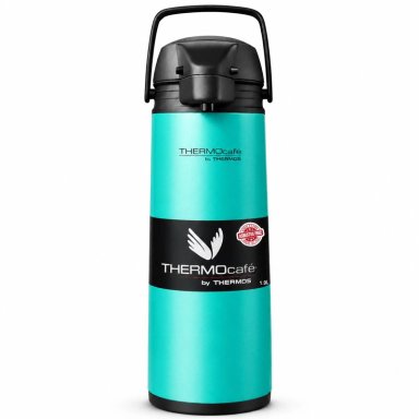 TERMO SIFON DE LIQUIDOS JADO 1.9L THERMOS 12H HOT & 24H COLD  VERDE - 1