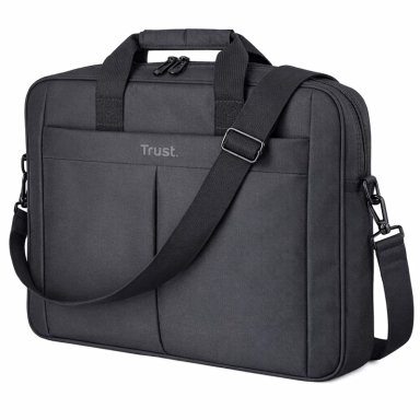BOLSO PARA NOTEBOOK TRUST PRIMO 16' MAX ULTRA LIVIANO  BLACK - 4
