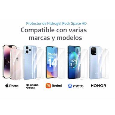 PACK 3 HIDROGEL ROCK SPACE HD PARA SAMSUNG GALAXY A55 - 8