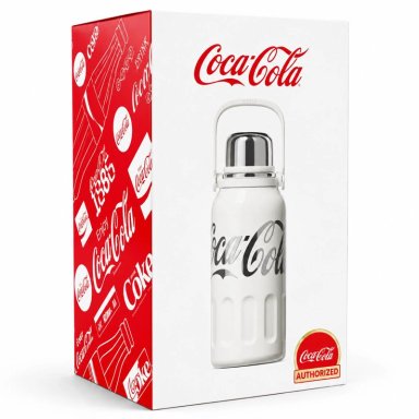 TERMO GERM DE ACERO INOXIDABLE COCA-COLA 1.2L WHITE EDITION - 4
