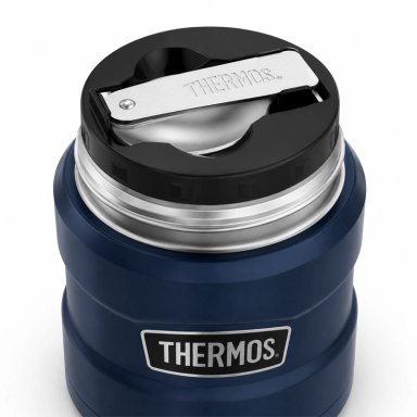 TERMO DE COMIDA INOX THERMOS KING  700ML MATT NAVY - 3