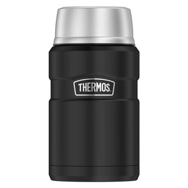 TERMO DE COMIDA INOX THERMOS KING  700ML  NEGRO - 2