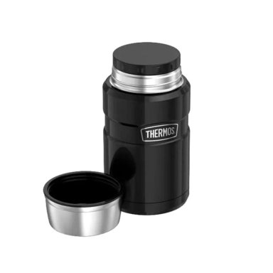 TERMO DE COMIDA INOX THERMOS KING  700ML  NEGRO - 3