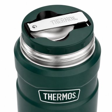 TERMO DE COMIDA PREMIUM INOX THERMOS KING  700ML VERDE - 6
