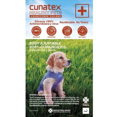 ROPA BODY PERROS COBRE CUNATEX ROJO TALLA 15 50 55 KG - 2